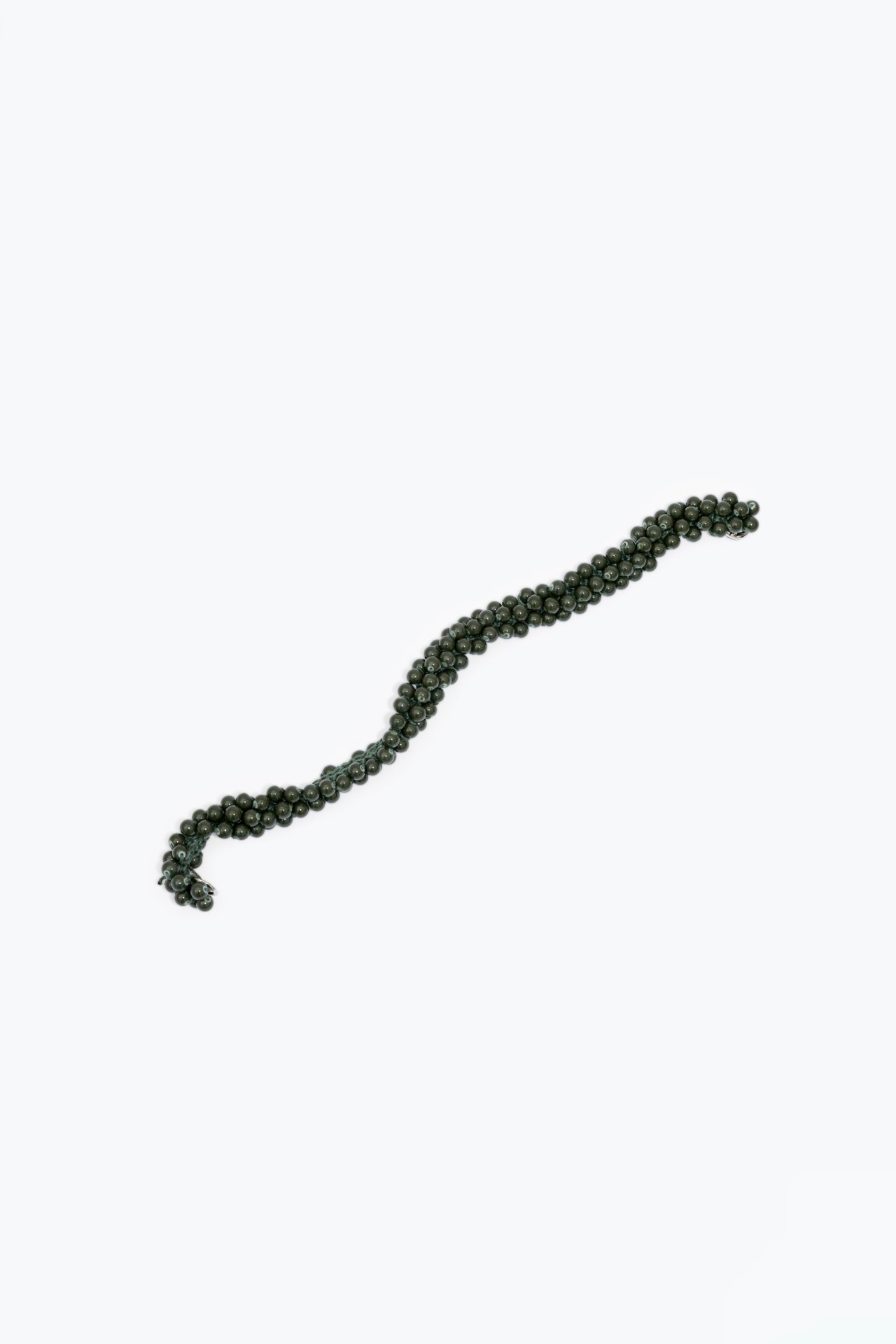 Gargantilla Colero verde militar 3